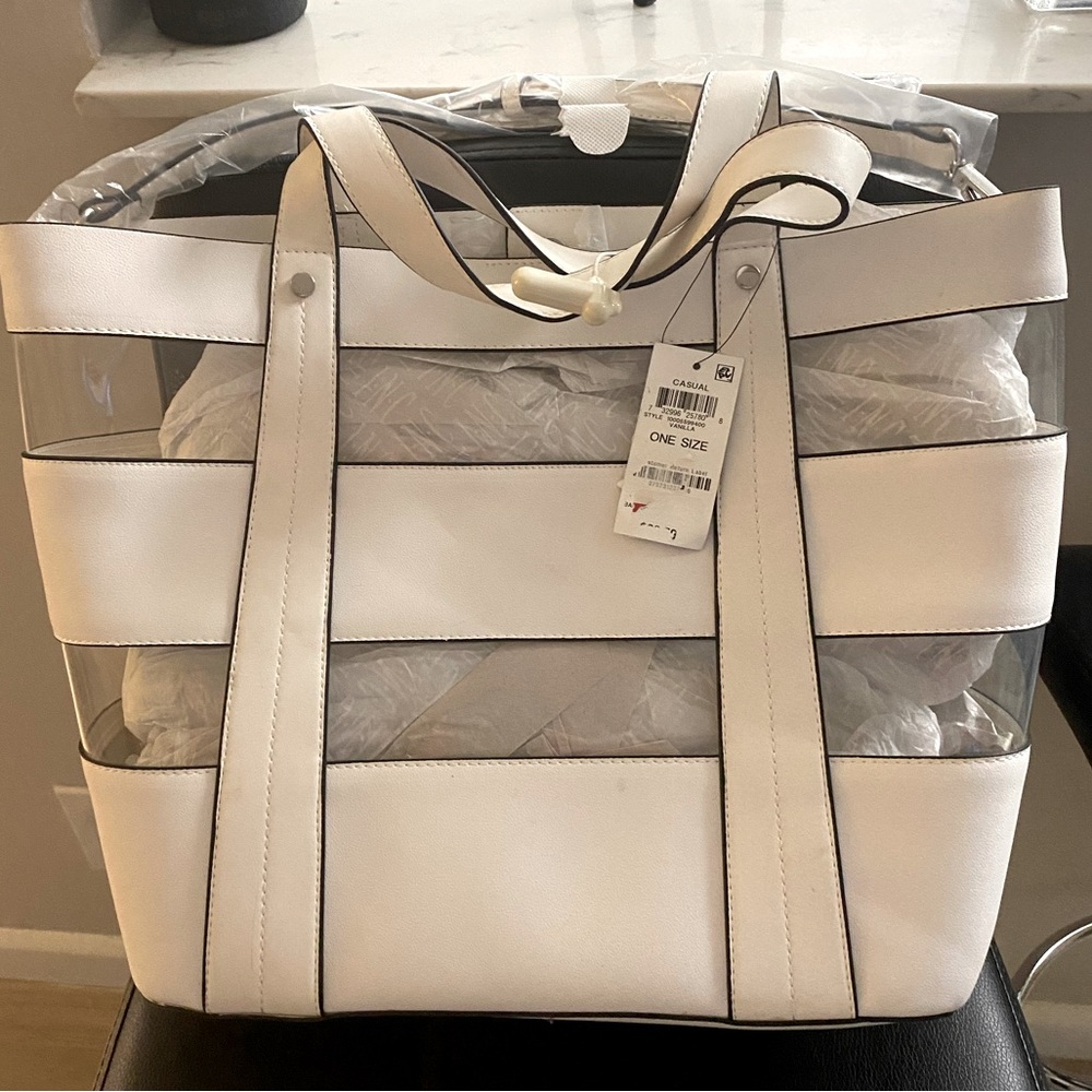 Off-White Tote Bag